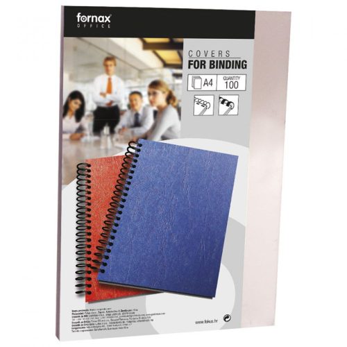 Előlap, A4, 150mic 100 db/csomag, Fornax átlátszó, víztiszta