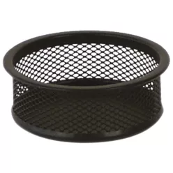 Fémhálós gemkapocstartó Fornax, fekete