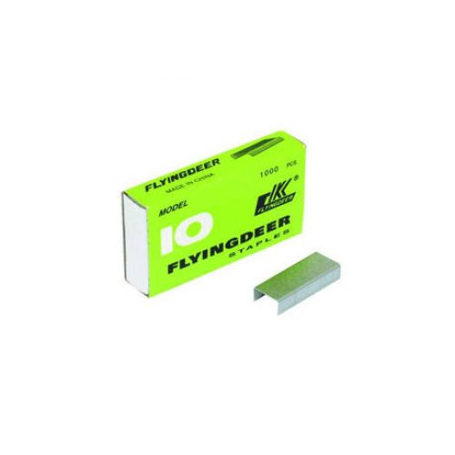 Tűzőkapocs No.10, 1000 db/doboz, Fornax