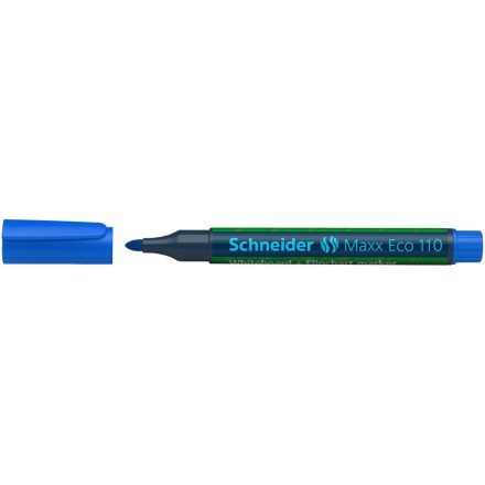 Tábla- és flipchart marker utántölthető 1-3 mm kúpos KÉK Maxx Eco 110 SCHNEIDER