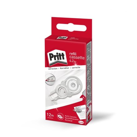Hibajavító roller 6mmx12m cserélhető betétes Pritt utántölthető