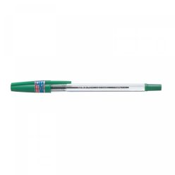 Golyóstoll 0,7mm, kupakos, N5200 Zebra, írásszín zöld
