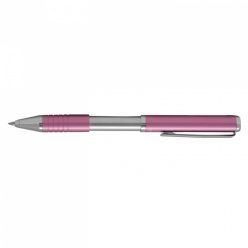 Golyóstoll metál rózsa test, Zebra SLF1, írásszín kék