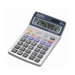 Számológép asztali 12 számjegyes Sharp EL337C