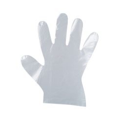 Fólia kesztyű egyszer használatos 100 db/csomag