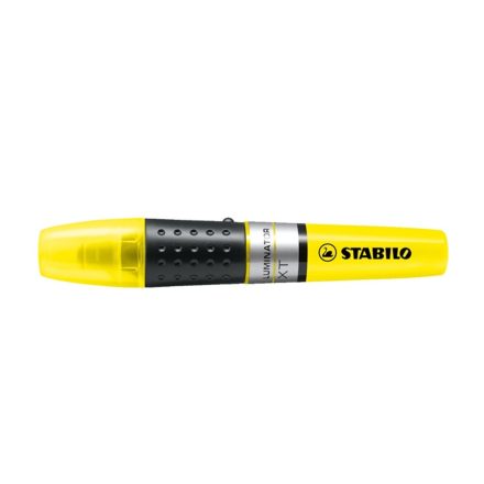 Szövegkiemelő 2-5mm, hengeres test Stabilo Luminator sárga