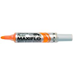   Táblamarker 2,5mm, kerek hegyű, Pentel Maxiflo citromsárga
