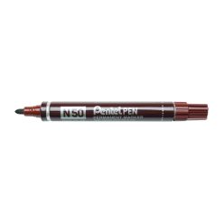   Alkoholos marker fém testű 4,3mm kerek hegyű N50-EE Pentel Extreme barna