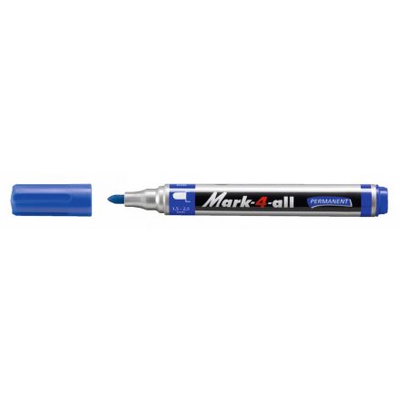 Permanent marker 1-4mm, kerek S Stabilo Mark-4-all 651/41 kék