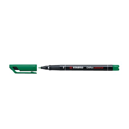 Alkoholos marker 0,7mm, STABILO OHPen F zöld