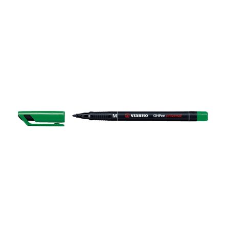 Alkoholos marker 1mm, STABILO OHPen M zöld