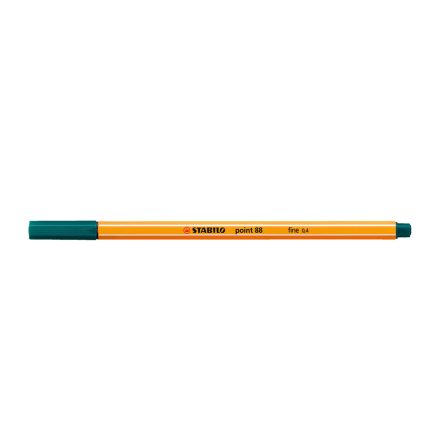 Rostirón, tűfilc 0,4mm, STABILO Point 88 fenyő zöld