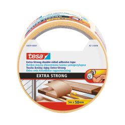 Ragasztószalag kétoldalas, 50mmx5m Extra erős Tesa