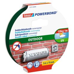   Ragasztószalag, rögzítószalag kültéri 19mmX5m PowerBond Tesa