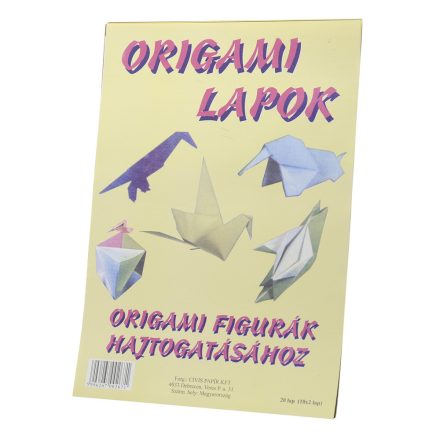 Origami papír A/4 20 lapos