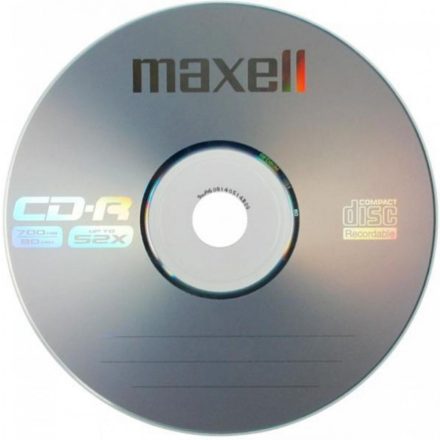 CD-R 700MB 52X PAPÍRTOKOS MAXELL