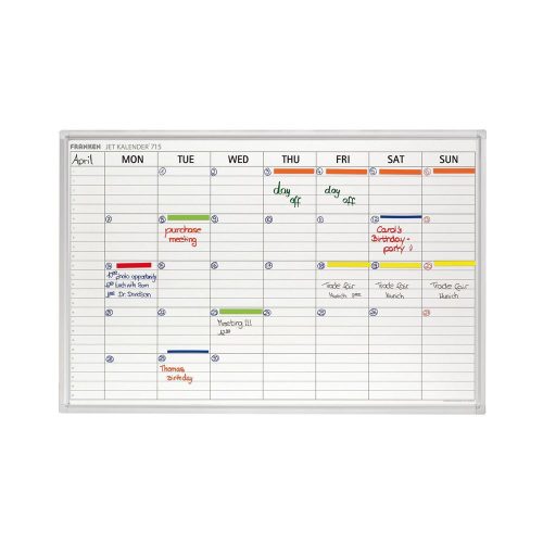 Heti tervező tábla 60x90cm, JK715  JK715 Franken