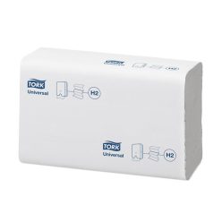   Kéztörlő 2 rétegű Interfold hajtogatású 237 lap/csomag 20 csomag/karton Xpress Multifold H2 Tork_150299 fehér