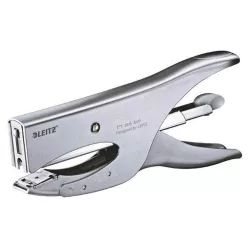   Tűzőgép, 40lap 24/6 és 24/8 hátultöltős 5549 Leitz ezüst