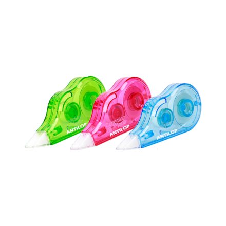Hibajavító roller 5mmx5,5m eldobható Compact áttetszó test Antilop