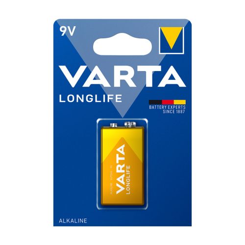 Elem 9V-os 6LR61 E Longlife 1 db/csomag, Varta
