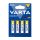 Elem AAA mikro LR03 Energy 4 db/csomag, Varta
