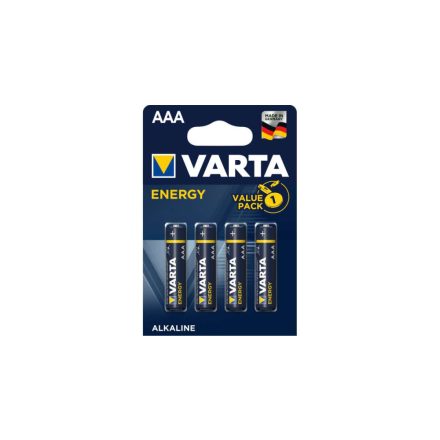 Elem AAA mikro LR03 energy 4db/csomag VARTA