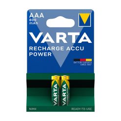   Elem tölthető akku AAA mikro 800 mAH Power 2 db/csomag, Varta