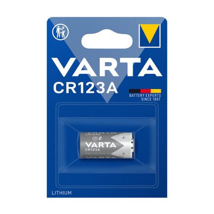 Fotóelem CR 123A 1 db/csomag, Varta