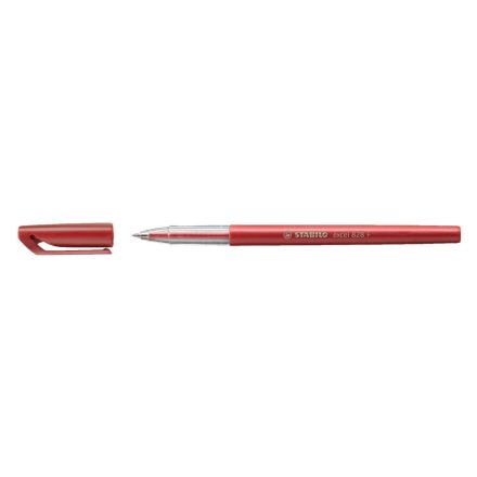 Golyóstoll 0,3mm F STABILO EXCEL 828 piros