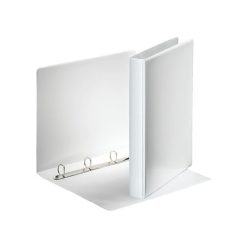   Gyűrűskönyv panorámás A4, 3,5cm, 4 gyűrű, D alakú, PP Esselte fehér