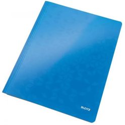 Gyorsfűző A4, laminált karton Leitz Wow, kék