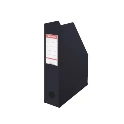   Iratpapucs 7cm, PVC/karton összehajtható Esselte Vivida fekete