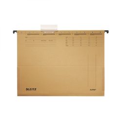   Függőmappa A4, karton oldalt zárt, oldalvédelemmel Leitz Alpha natúr