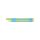 Golyóstoll 0,7mm, kupakos Schneider Slider Edge XB, írásszín világoszöld
