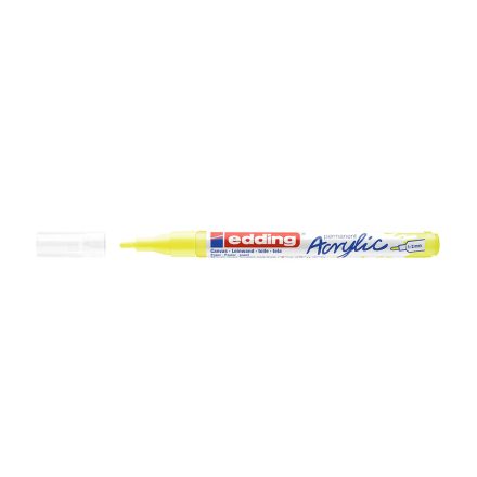 Akril marker 1-2mm, Edding 5300 neon sárga
