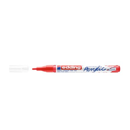 Akril marker 1-2mm, Edding 5300 piros