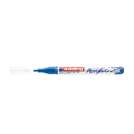 Akril marker 1-2mm, Edding 5300 kék