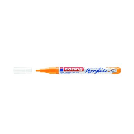 Akril marker 1-2mm, Edding 5300 narancssárga