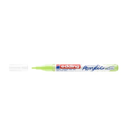 Akril marker 1-2mm, Edding 5300 pasztellzöld