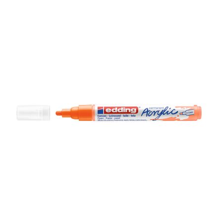 Akril marker 2-3mm, Edding 5100 neon narancssárga