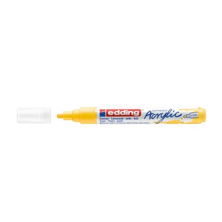 Akril marker 2-3mm, Edding 5100 citromsárga