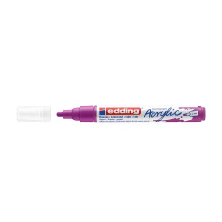 Akril marker 2-3mm, Edding 5100 lila