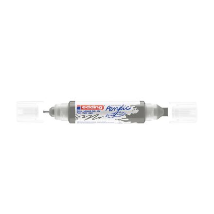Akril marker 2-3mm, és 5-10mm, 3D kétvégű Edding 5400 antracit