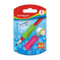   Ceruzafogó 2 db/bliszter Keyroad Finger Fitter vegyes színek