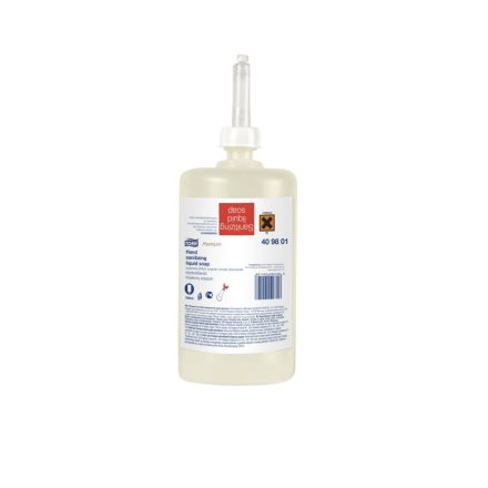 Kézfertőtlenítő folyékony szappan, átlátszó, S1; 1000 ml, TORK