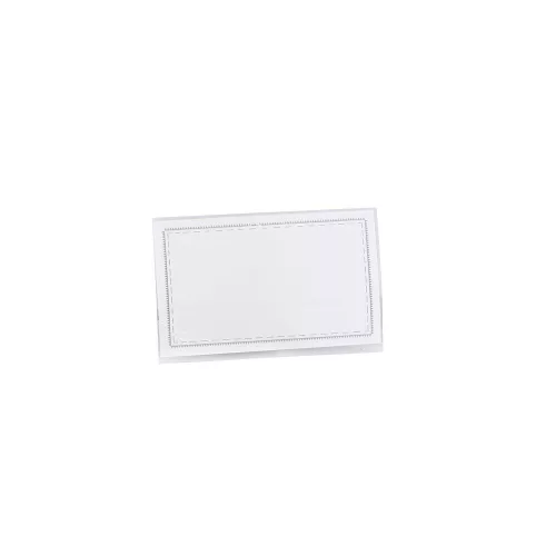 Névkitűző 90x56mm, biztosító tűvel és csiptetővel Bluering®