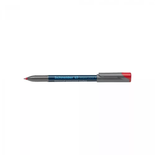Alkoholos marker OHP 0,7mm tűhegyű Schneider Maxx 222 F piros