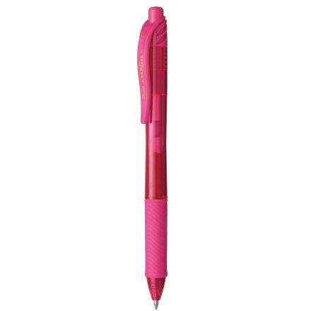 Rollertoll zselés 0,35mm, Pentel EnerGelX BL107-PX, írásszín rózsaszín