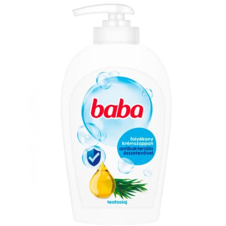 Folyékony szappan 250 ml., teafa olajjal, Baba